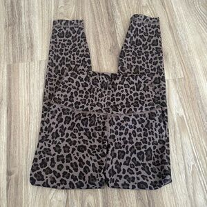 Cheetah workout leggings
